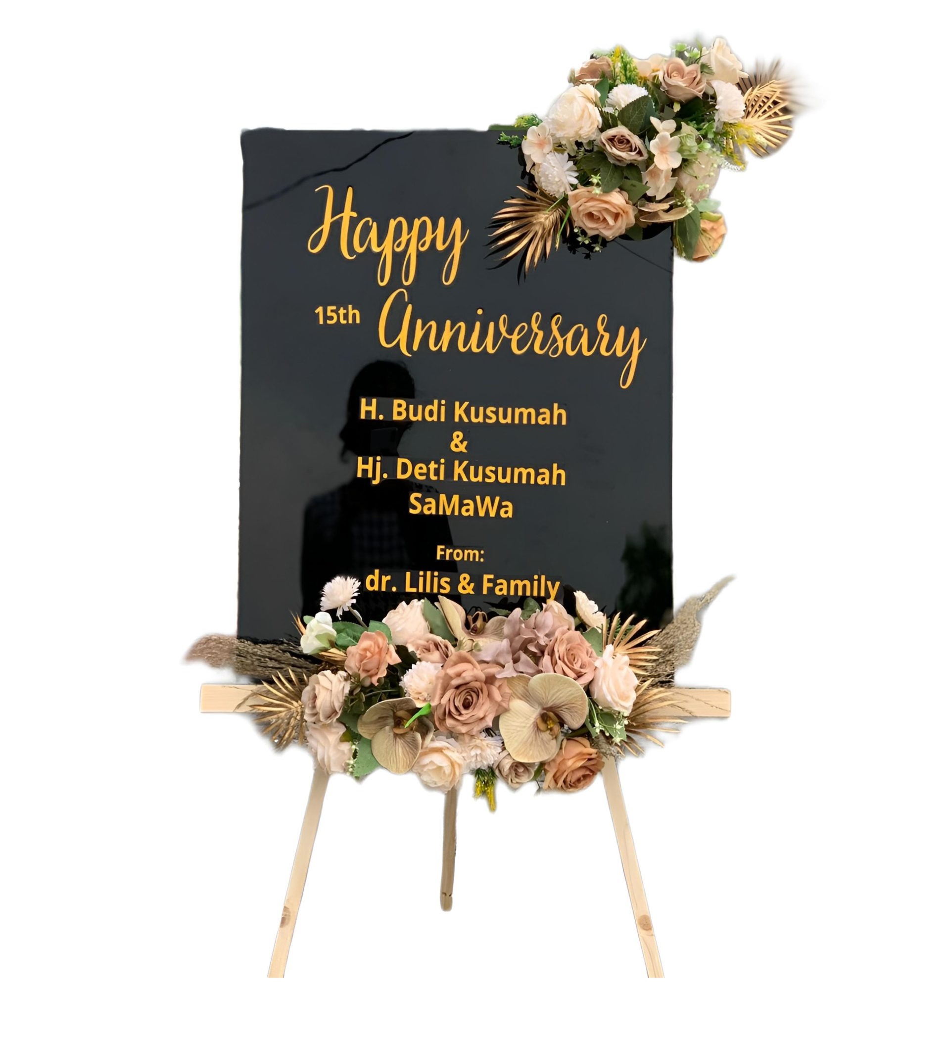 Papan Bunga Akrilik Cimanggu